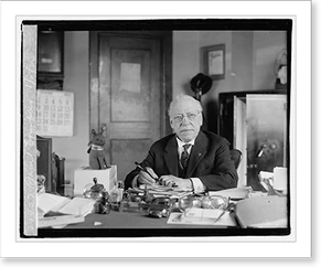Vintage Photo Print - Saml. Gonpers, 1923 - Historic Wall Art Gift