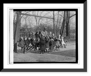 Historic Framed Print, Davis & orphans, [1922] - 3,  17-7/8" x 21-7/8"