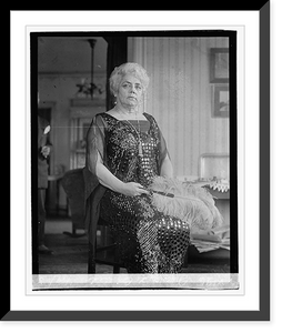 Historic Framed Print, Senora de Coronado, 1/29/23,  17-7/8" x 21-7/8"