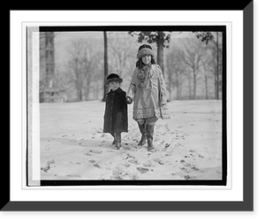 Historic Framed Print, Chase children, 1/25/23 - 2,  17-7/8" x 21-7/8"