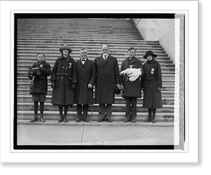 Antique Photo Print - Agrl. Dept. Poultry Club, 1923