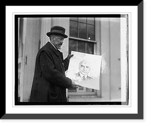 Antique Photo Print - M.V. Roundaltzoff, 1923 - Framed Wall Art Gift Idea
