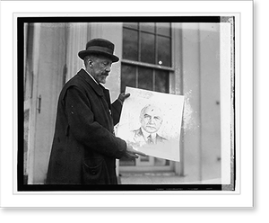 Antique Photo Print - M.V. Roundaltzoff, 1923 - Framed Wall Art Gift Idea