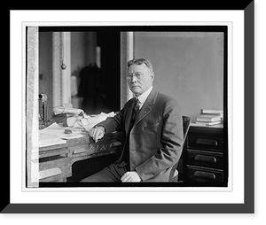 Historic Framed Print, Walt. A. Bethel (Col.), 2/13/23,  17-7/8" x 21-7/8"