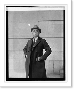 Vintage Americana Print - Wm. J. Sinek, 1923 - Historic Wall Art Gift