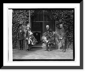 Antique Photo Print - Mrs. Wm. Currey Story, Hon, 1923