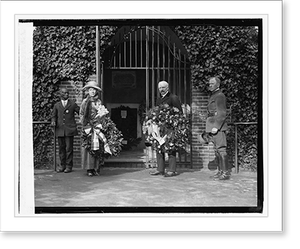 Antique Photo Print - Mrs. Wm. Currey Story, Hon, 1923