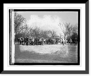 Historic Framed Print, Public links, 3/3/23,  17-7/8" x 21-7/8"