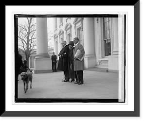 Historic Framed Print, Christian, Mrs. H., & Harding, 3/5/23,  17-7/8" x 21-7/8"