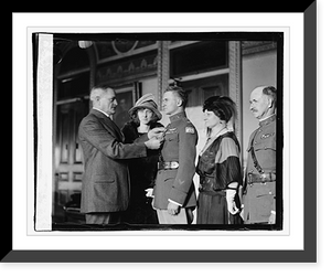 Pershing decorating Jno. C. Donaldson, 3/9/23, Vintage Print