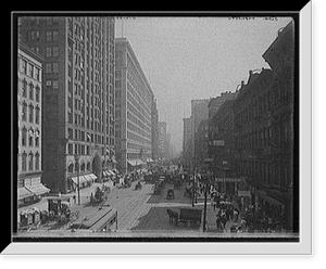 Historic Street Photo - Chicago, Illinois - State Street, south (1)