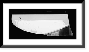 Fragment showing part of roof, Vintage Poster