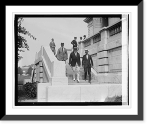 Harding leaving D.A.R., 6/14/23, Antique Print