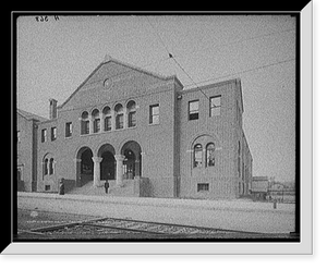 Historic Framed Print, Elevated railway terminal, Philadelphia, Pa.,  17-7/8" x 21-7/8"