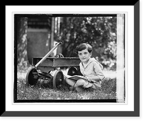 Historic Framed Print, Boukel boy,  17-7/8" x 21-7/8"