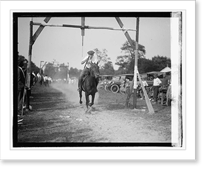 Black & White Photo - Tournament - Historic Wall Art Gift