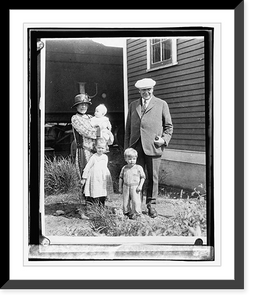 Historic Framed Print, Harding in Alaska - 4,  17-7/8" x 21-7/8"