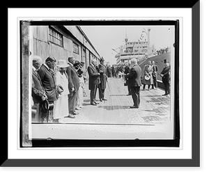 Historic Framed Print, Harding in Canada - 2,  17-7/8" x 21-7/8"