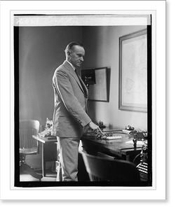 Black & White Photo - Coolidge, 1923 - Historic Wall Art Gift