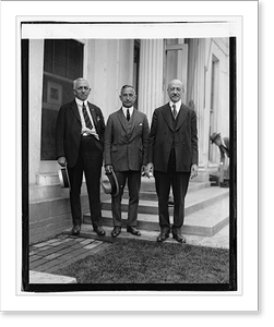 Historic Photo Print - A.E. Seymour, J.D. Dreyfuss, Isaac Gams, 1923