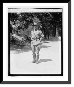 Lieut. L.H. Sanderson, W.S.M.C., 9/14/23, Vintage Wall Art