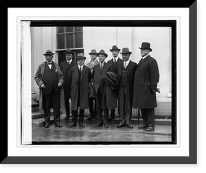 Historic Framed Print, Bankers & insurance, 11/5/23,  17-7/8" x 21-7/8"