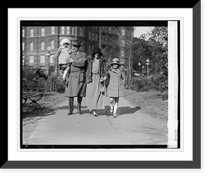 Vintage Americana Print - McAdoo & family, 1923 - Vintage Home Decor Print