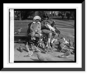 Historic Framed Print, McAdoo children, [11/9/23] - 3,  17-7/8" x 21-7/8"