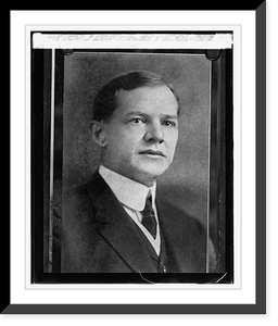 Historic Framed Print, Chas. R. Crisp of Ga.,  17-7/8" x 21-7/8"