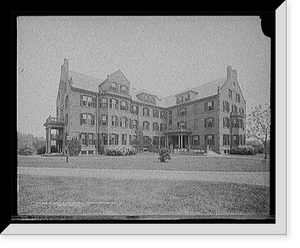 Historic Framed Print, Elizabeth Mead Hall, Mt. [Mount] Holyoke College, South Hadley, Mass.,  17-7/8" x 21-7/8"