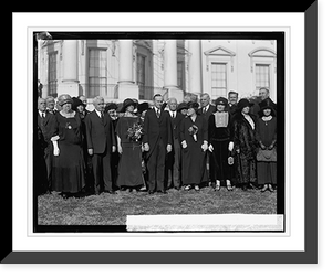 Historic Framed Print, Coolidge with Rep. Nat. [...], 12/12/23,  17-7/8" x 21-7/8"