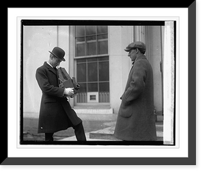 Hugh Gibson with camera, 12/10/23, Vintage Poster