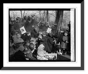 Historic Framed Print, Davis at Foundling's Home, 12/21/23,  17-7/8" x 21-7/8" Historic Framed Print, Davis at Foundling's Home, 12/21/23,  17-7/8" x 21-7/8"