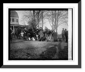 Historic Framed Print, Point to Point Riding Academy,  17-7/8" x 21-7/8"