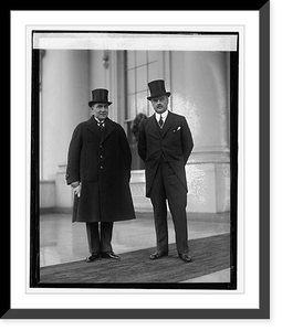 Historic Framed Print, A. Piip Munstia Esthonia & J. Butler Wright, 12/31/23,  17-7/8" x 21-7/8"
