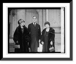 Frau Adele Schreiber, Sen. Owen Nus Lafollette, 1/7/24, Historic Print