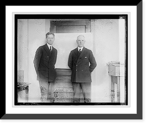 Historic Framed Print, Capt. Frank B. McCary & Moffett, [1/4/24],  17-7/8" x 21-7/8"