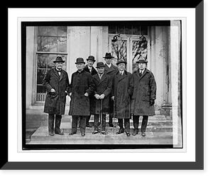 Historic Framed Print, Anti Prohibition group, 1/21/24,  17-7/8" x 21-7/8"