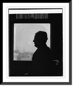 Historic Framed Print, Davis, Jas. J., silhouette,  17-7/8" x 21-7/8"