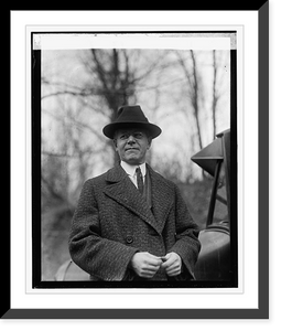 Historic Framed Print, Dr. H.A. Fowler, [2/1/24],  17-7/8" x 21-7/8"