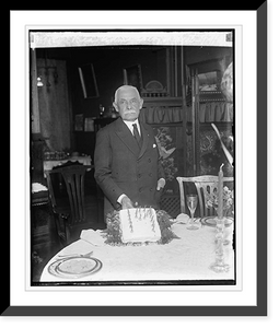 Historic Framed Print, Rear Adml. Colby M. Chester, 2/29/24,  17-7/8" x 21-7/8"