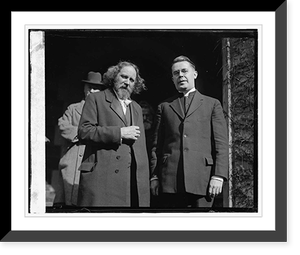 Anton Lang & unidentified man, Vintage Wall Art