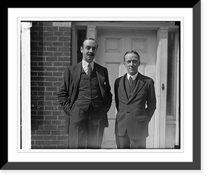 Hon. J.F.A. Cecil & H.V. Tennant, 3/14/24, Antique Print