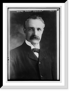 Historic Framed Print, Gifford Pinchot, portrait bust, copyright by Harris & Ewing.Harris & Ewing,  17-7/8" x 21-7/8"