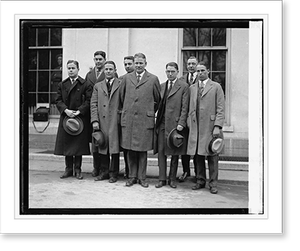 Vintage Building Photo - Northwestern University swimming team, 1924