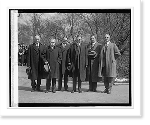 Vintage Americana Print - Advisory Committee on Coordination, 1924 (2)