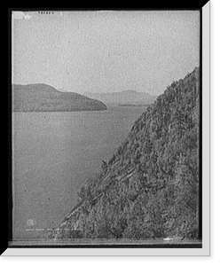 Historic Framed Print, Rogers' Rock Heights, Lake George, N.Y.,  17-7/8" x 21-7/8"