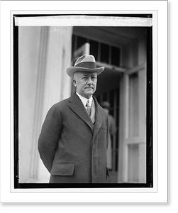 Black & White Photo - Willis C. Cook, Minister to Venezuela, 1924
