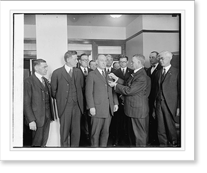 Historic Photo Print - Gen. Hines & Vets of Foreign Wars, 1924 (1)