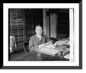 Historic Framed Print, Commander Nathan H. Wright, [4/18/24],  17-7/8" x 21-7/8"